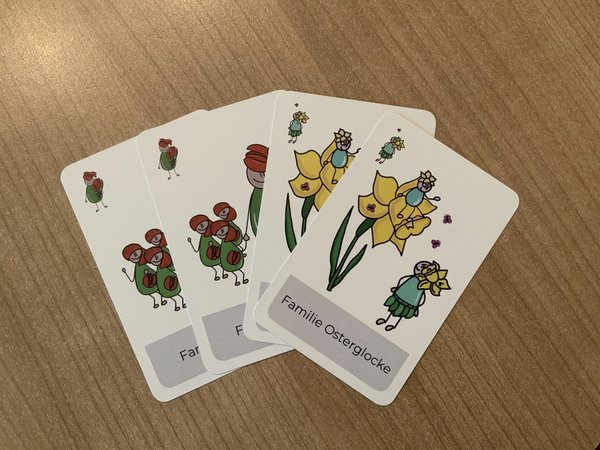 Designer-Kartenspiel "vertrocknetes Pflänzchen" (alias "schwarzer Peter")